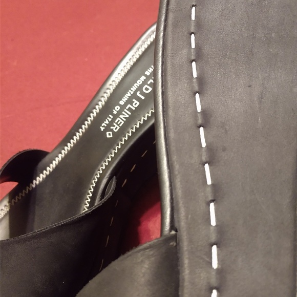 Donald J Pliner Salya Platform Sandals Black 8.5W - Picture 2 of 8